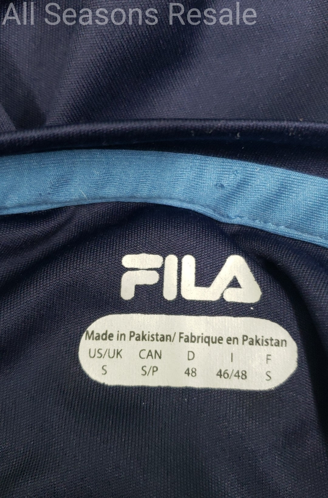 Men's Fila Activewear T Shirt Top Blus Size S 2D