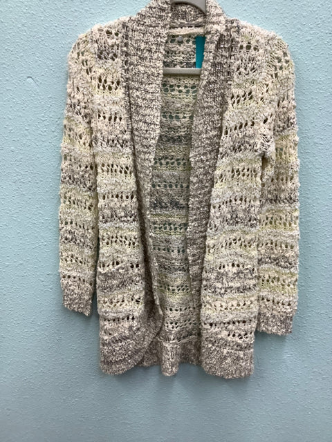 Anthropologie Knitted & Knotted Soubrette Marled Sequin Cardigan Size XS 6B