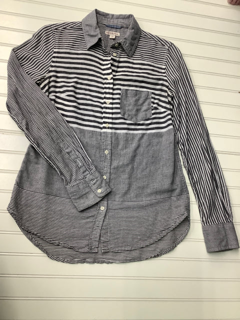 Merona Grey Size LS XS Shirt 1C