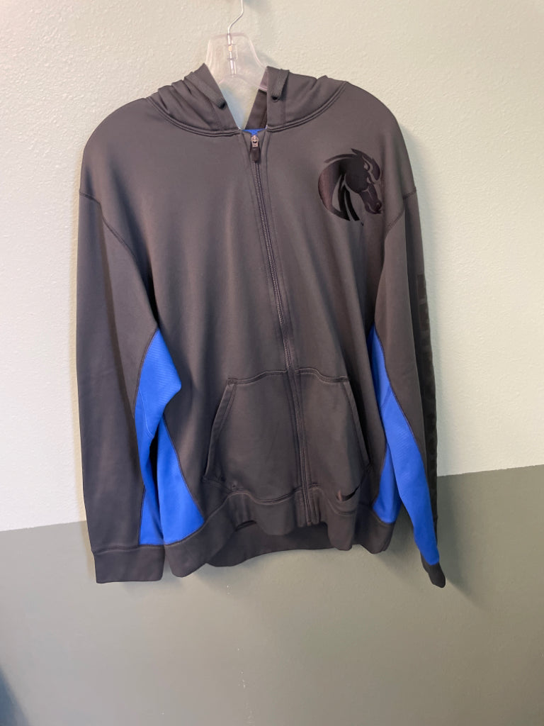 Nike Boise State Broncos  Dri-Fit Full Zip Hoodie Size L Active Wear Fitness 6C