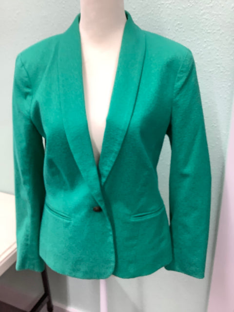 Lucky Brand Green Blazer Jacket Size M 2B