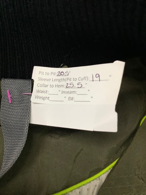 Women's Green Utility Jacket Size L 1H