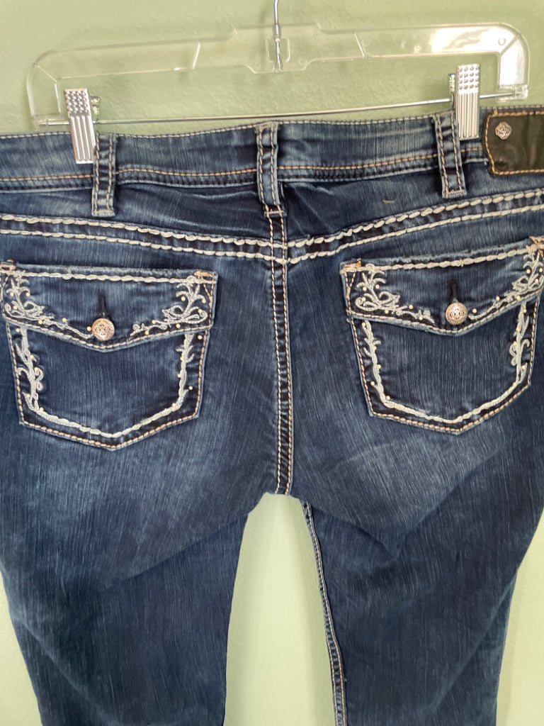 Silver Jeans Aiko Flap Skinny W36/L31 L9129SSF369 S2803 5A