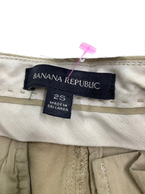 Banana Republic Sloan Tan jeans Pants Size 2S 2