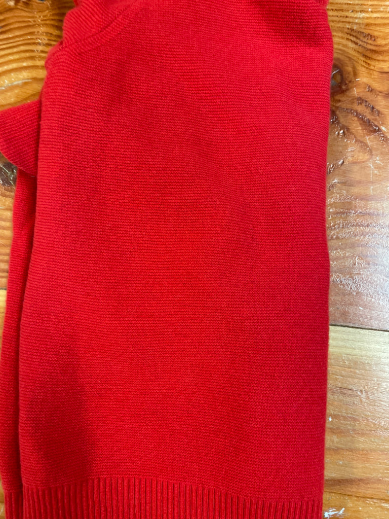 Banana Republic Jan New Way Sweater Italian Merino Blend Red Size M 6F