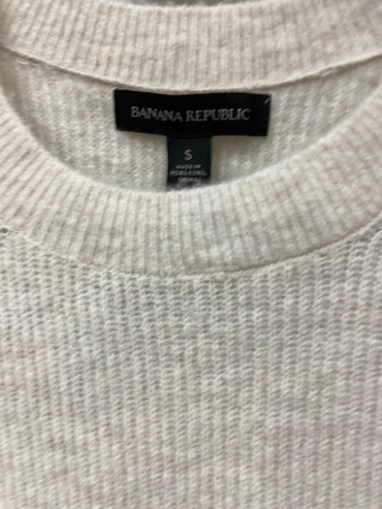 Banana Republic NWT Aire Yarn Sweater Wool Blend Oatmeal Color Size S $89.50 6G