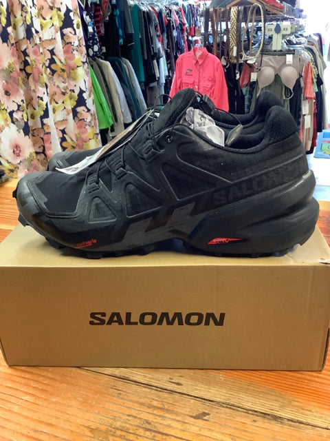 Salomon Speedcross 6 GTX Black/Black Phantom US Size 12 UK 11.5 EUR 46 2/3