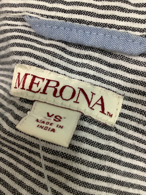 Merona Grey Size LS XS Shirt 1C