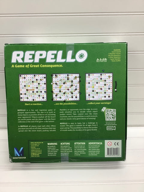 Repello A Game Of Great Consequence Abstract Strategy Board Game by Mindtwister