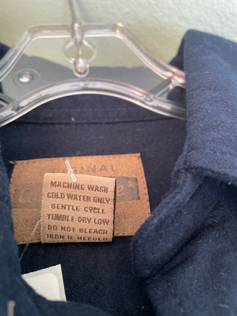 Original Cold Storage Foul Weather Gear Button Up Shirt Blue Size M 6A