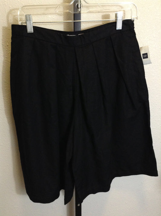 Gap Size 4 Pleated Black Goucho Pant NWT 2H