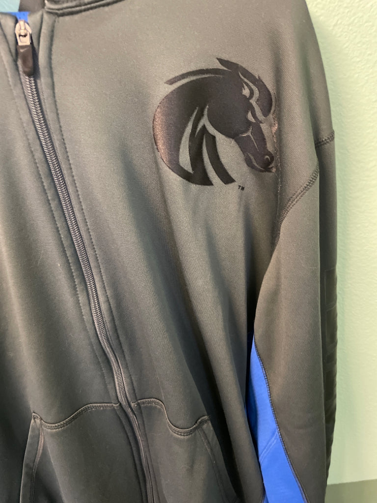 Nike Boise State Broncos  Dri-Fit Full Zip Hoodie Size L Active Wear Fitness 6C