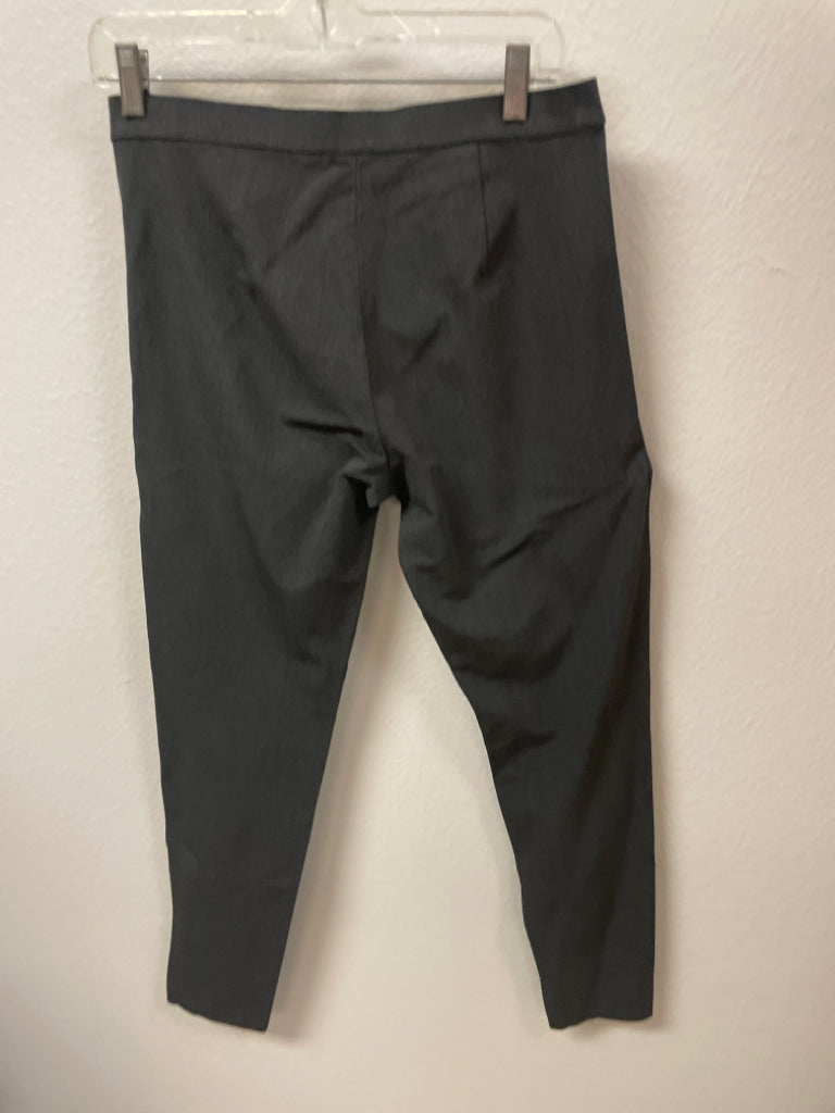 Banana Republic Skinny Trouser Stretch Side Hidden Zipper Dark Grey Size 8 L