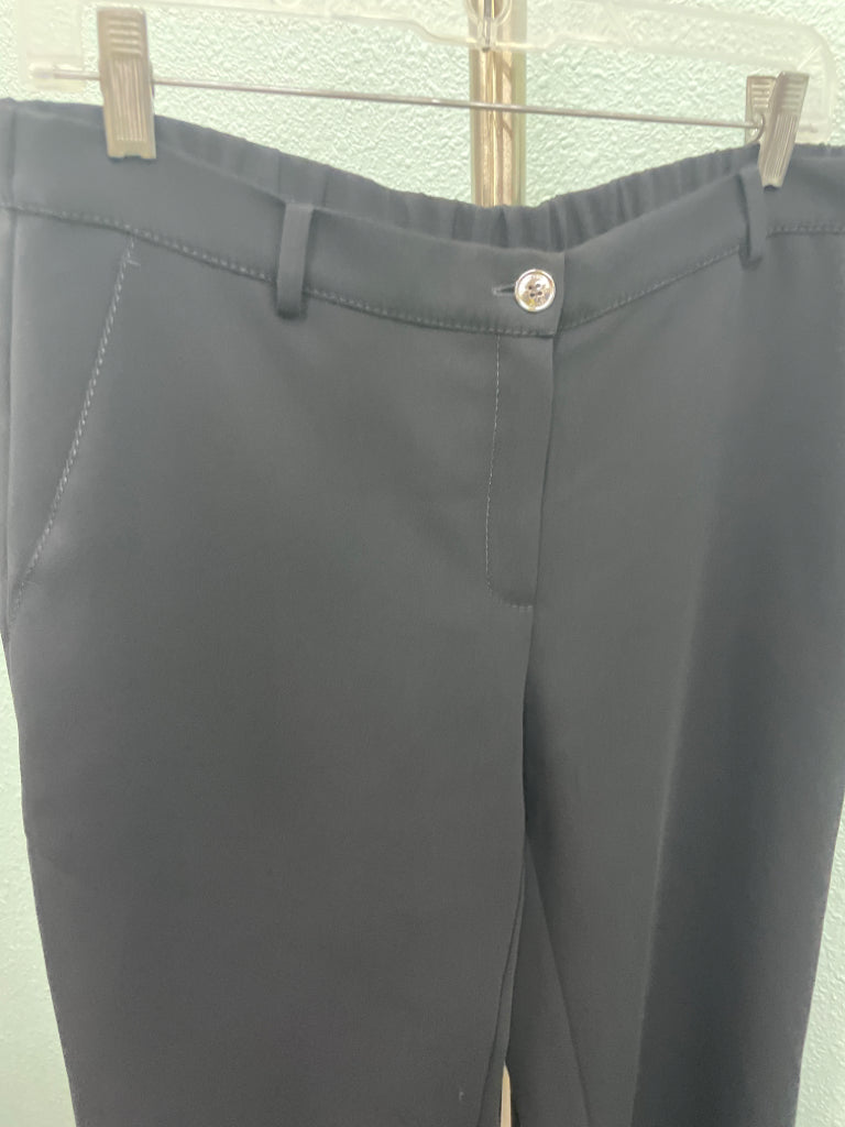 Voyage Marina Rinaldi Recapito Black Size 10 Pants Slacks $360 USD 5H