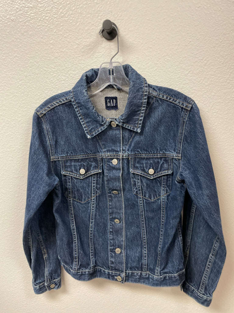 Gap Blue Denim Jacket Size M (Tag Removed) Cotton Chest Pockets