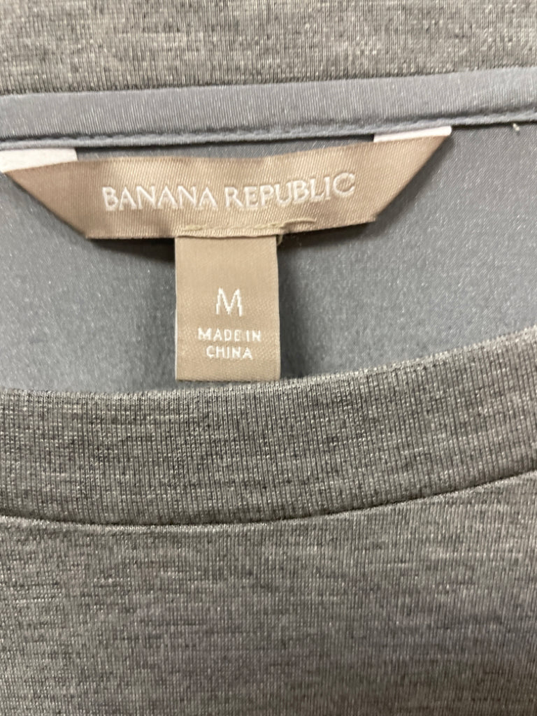 Banana Republic NWT PL Ponte Silk Back Panel Sweater Grey $ 69.50 Size M