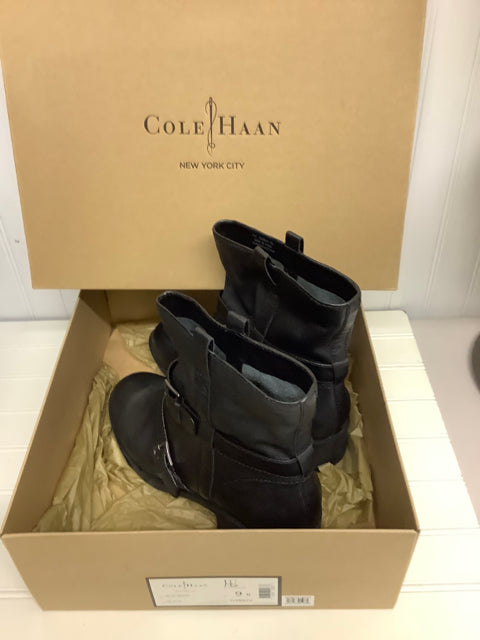 Cole Haan Alix Boot Black Size 9B Nike Air NEW with Box